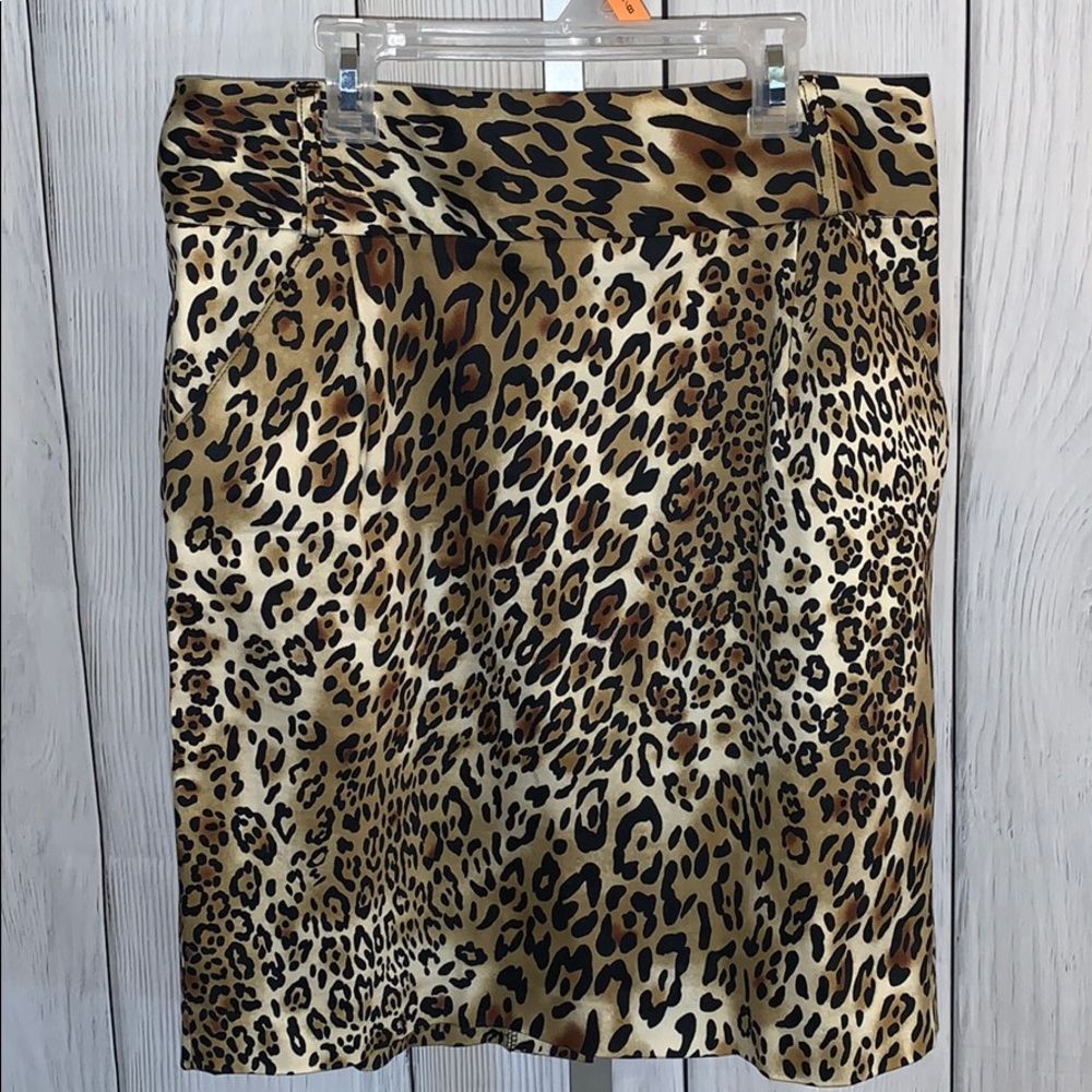 Adrienne Vittadini Animal Print Skirt